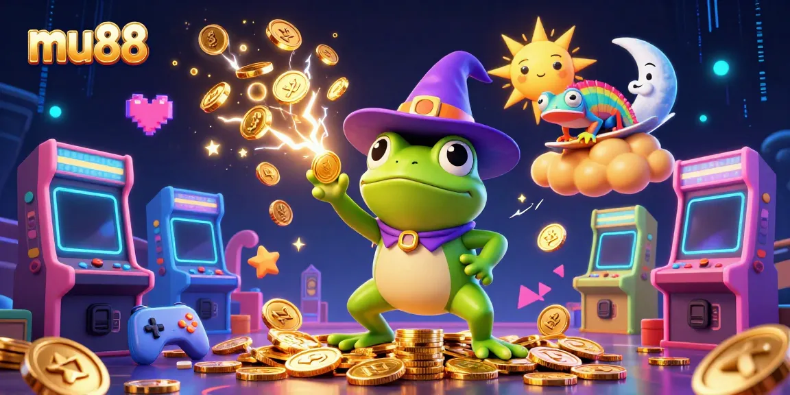 Generate winnings at mu88 with a vibrant 3D casino scene showcasing dynamic game elements.
